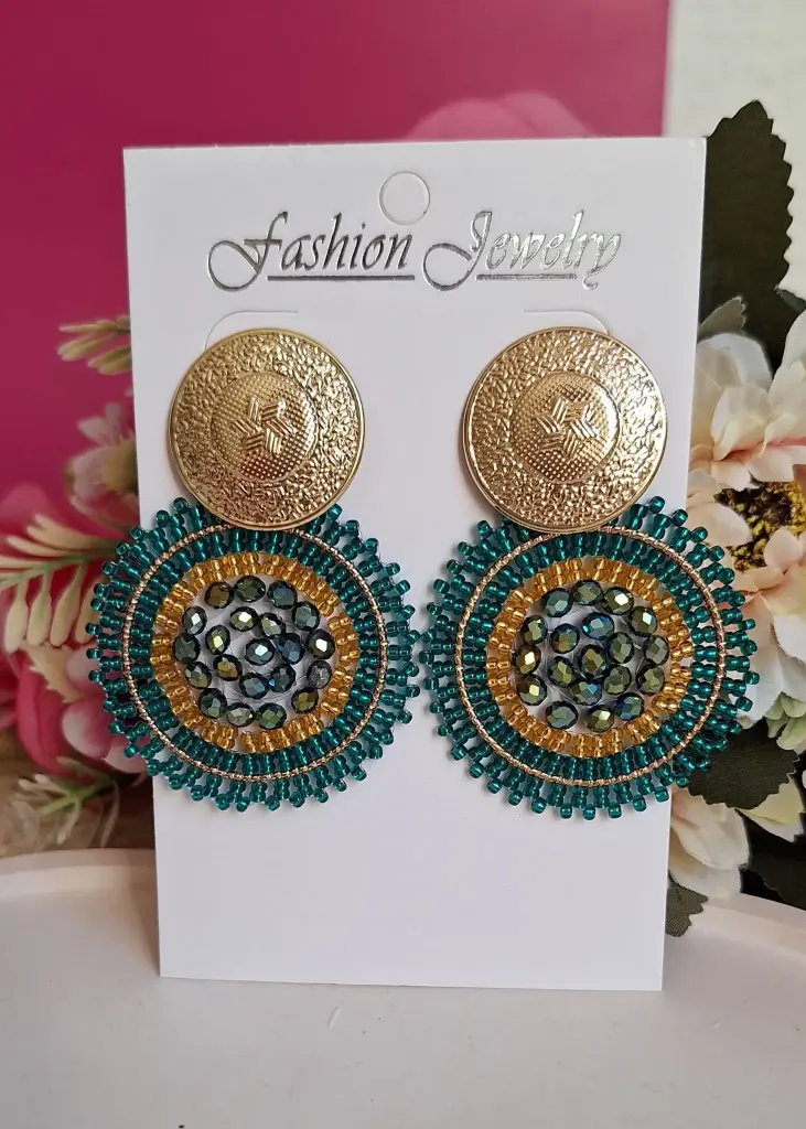 Maxiaretes Estrella Mándala verde