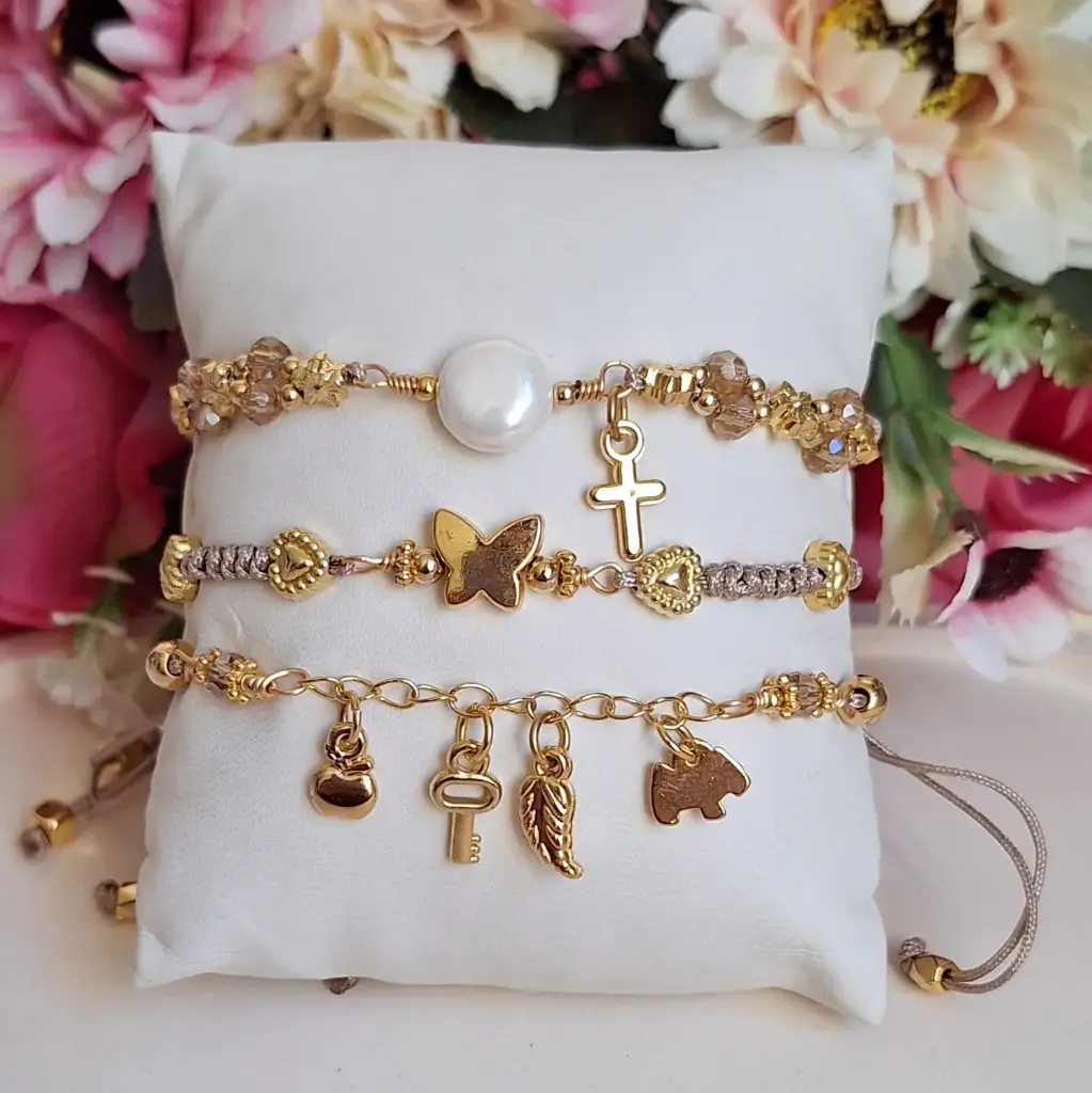 Brazalete Mariposa x3