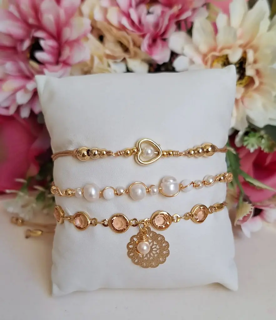 Brazalete Perlas