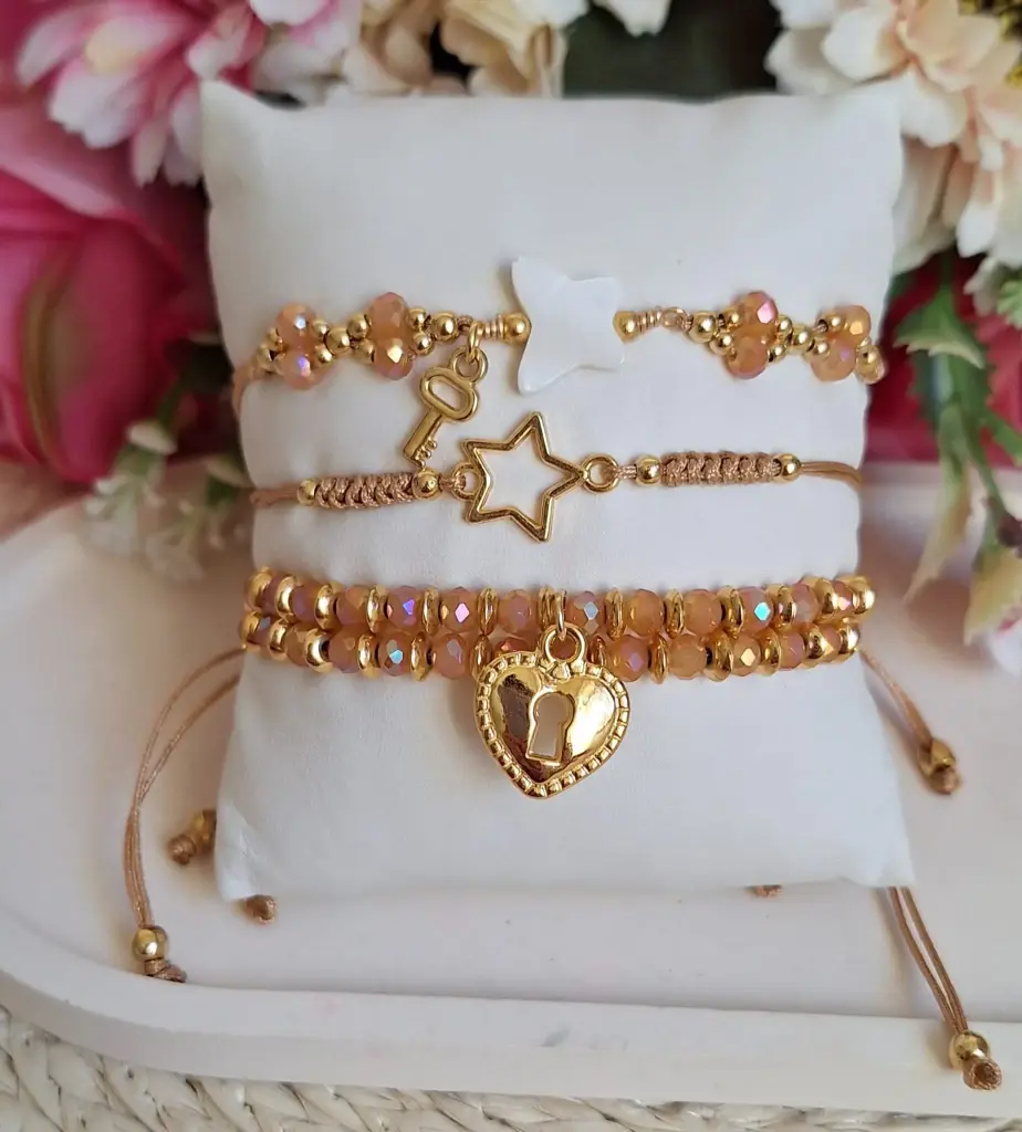 Brazalete Nacar Mariposa