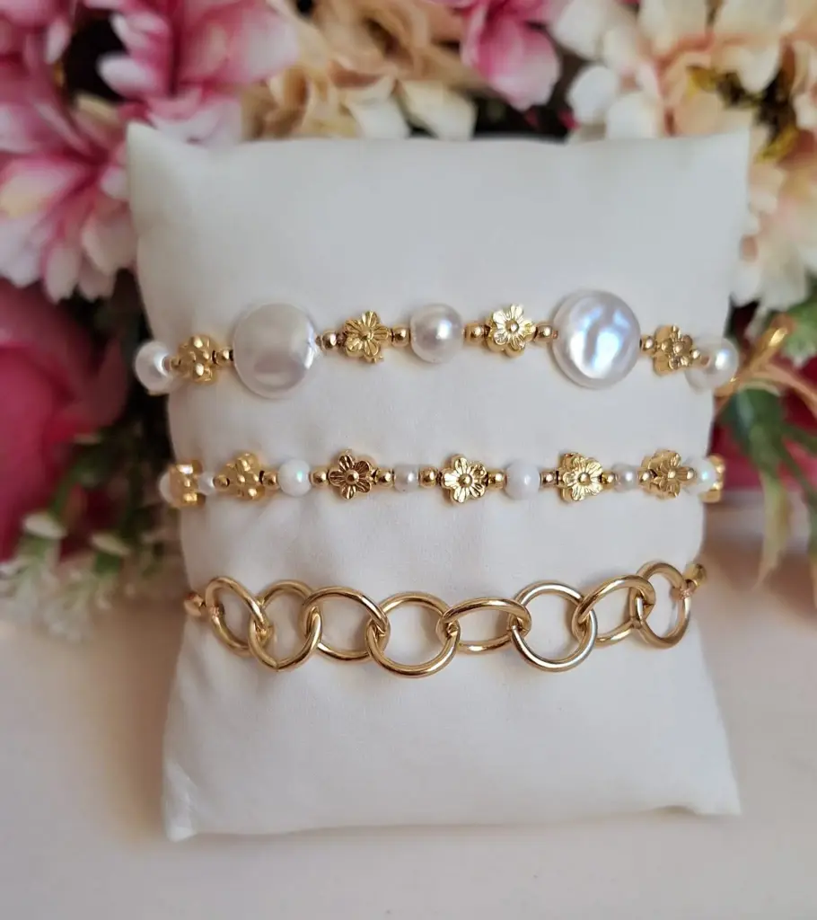 Brazalete Perlas 
