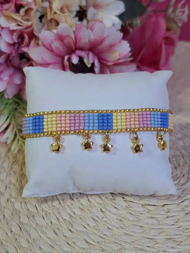 Brazalete Tejido colores