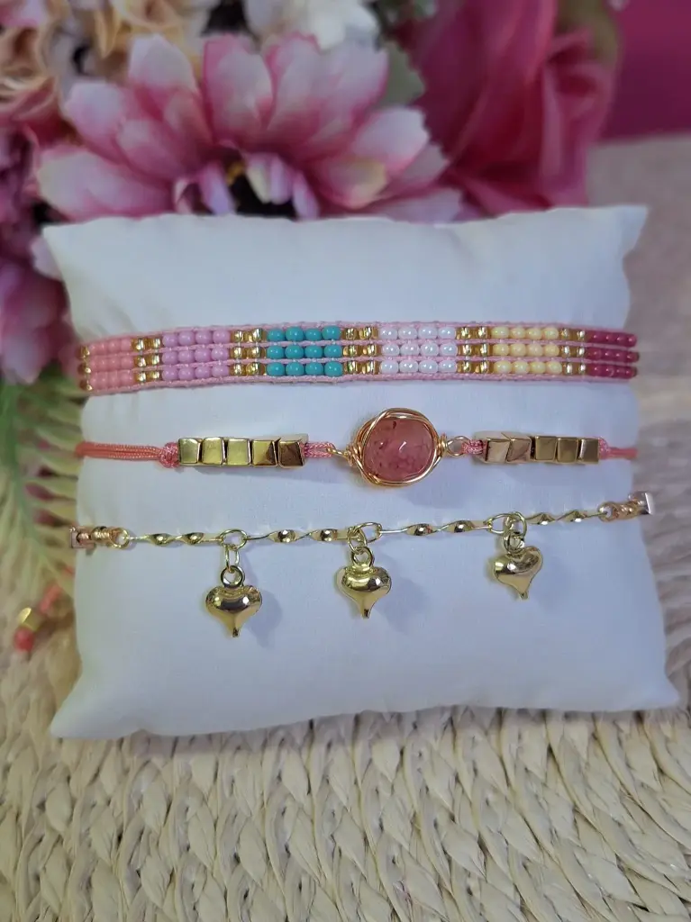 Brazalete Oasis Corazones