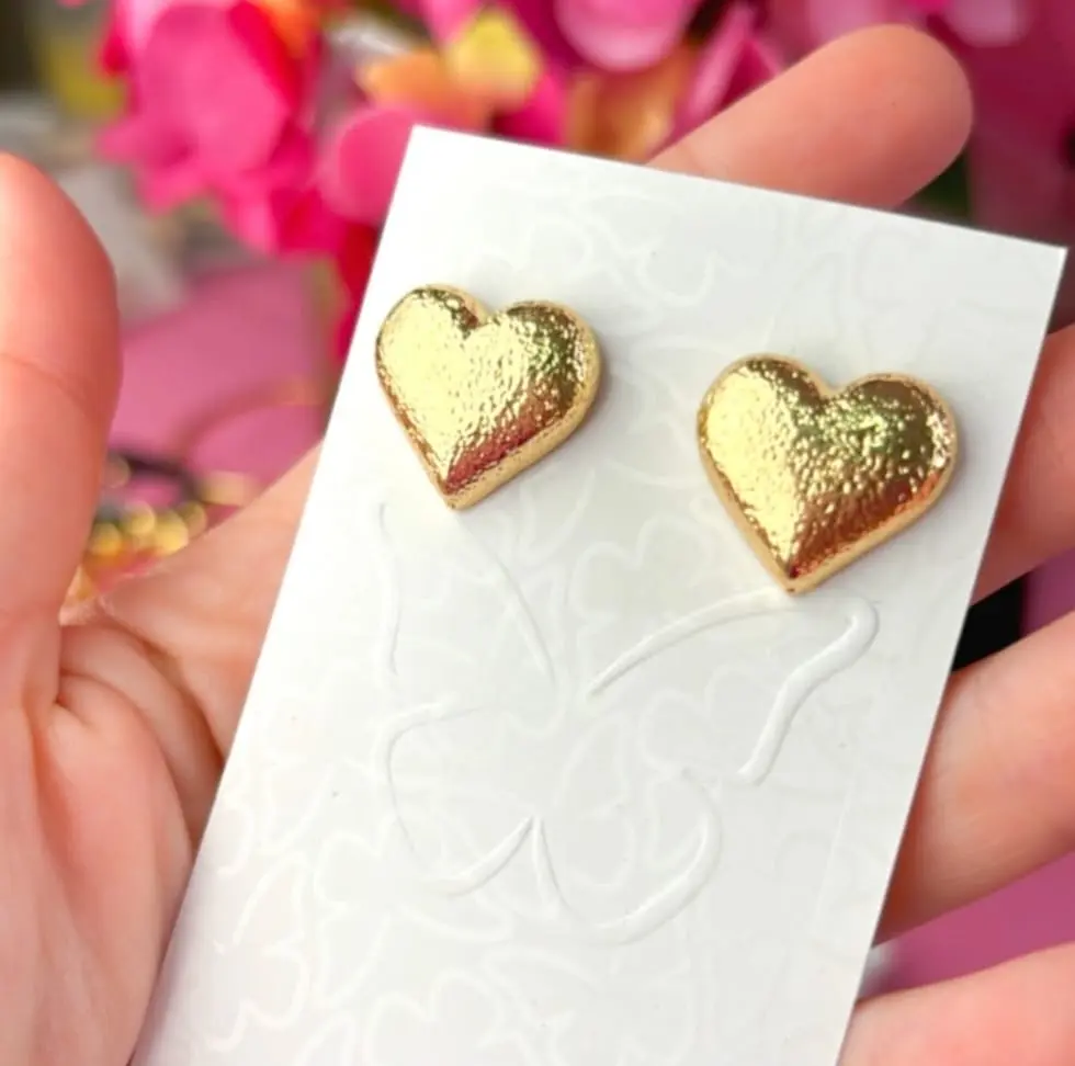 Pendientes Topo Corazón 