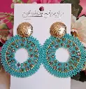 Pendientes Maxi aretes Salmón