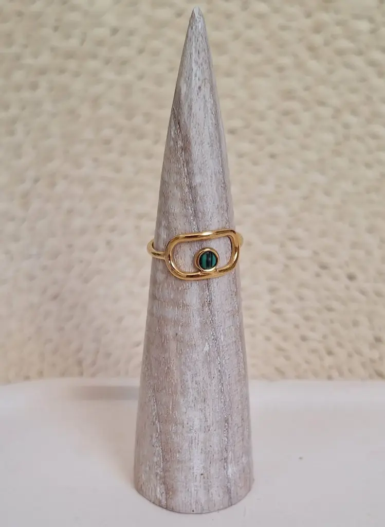 Anillo Malaquita 