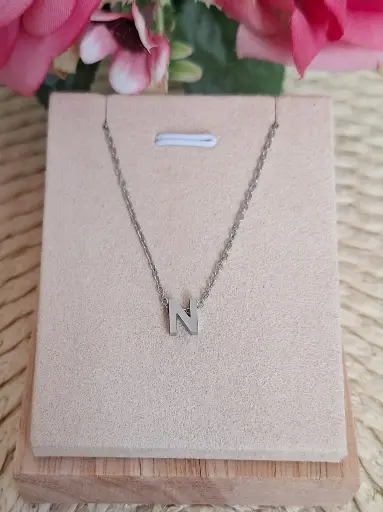 Collar de acero Inicial N