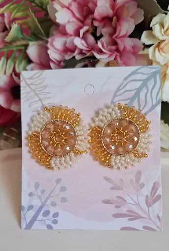Pendientes Topo Baby Sol Dorados