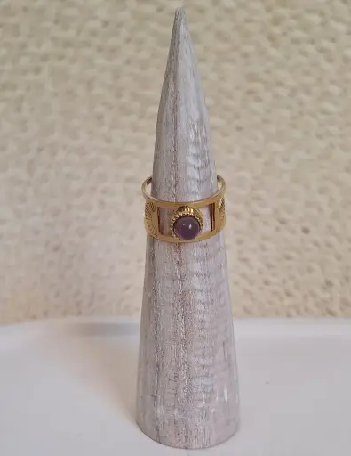 Anillo Piedra Amatista